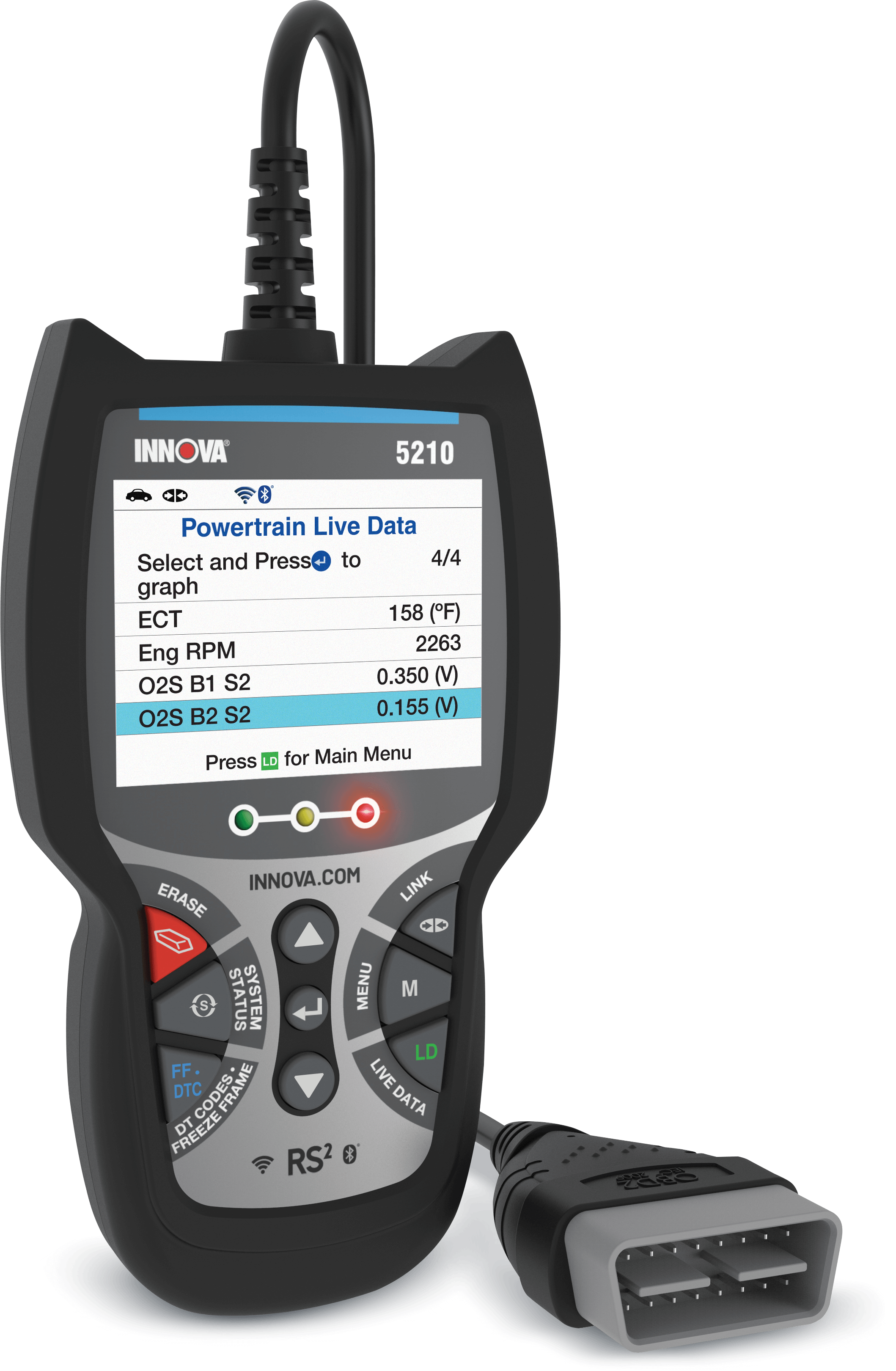 Innova 5210 (Free Shipping) CarScan Advisor